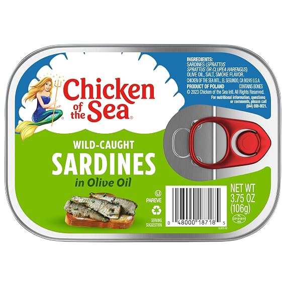 Chicken Of The Sea Sardines in Olive Oil, 3.75 OZ