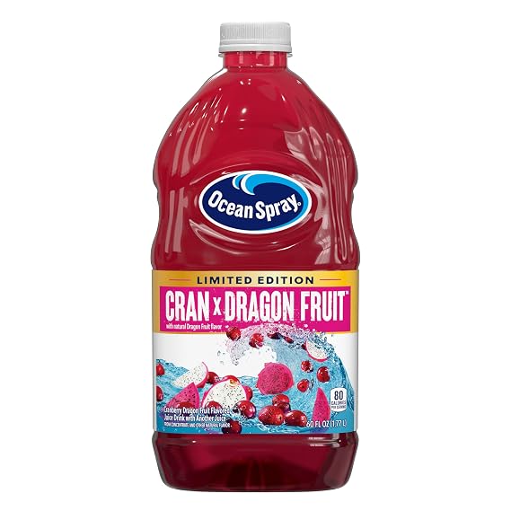 Ocean Spray Cran x Dragon FruitTM Juice Drink, 60 Fl Oz Bottle