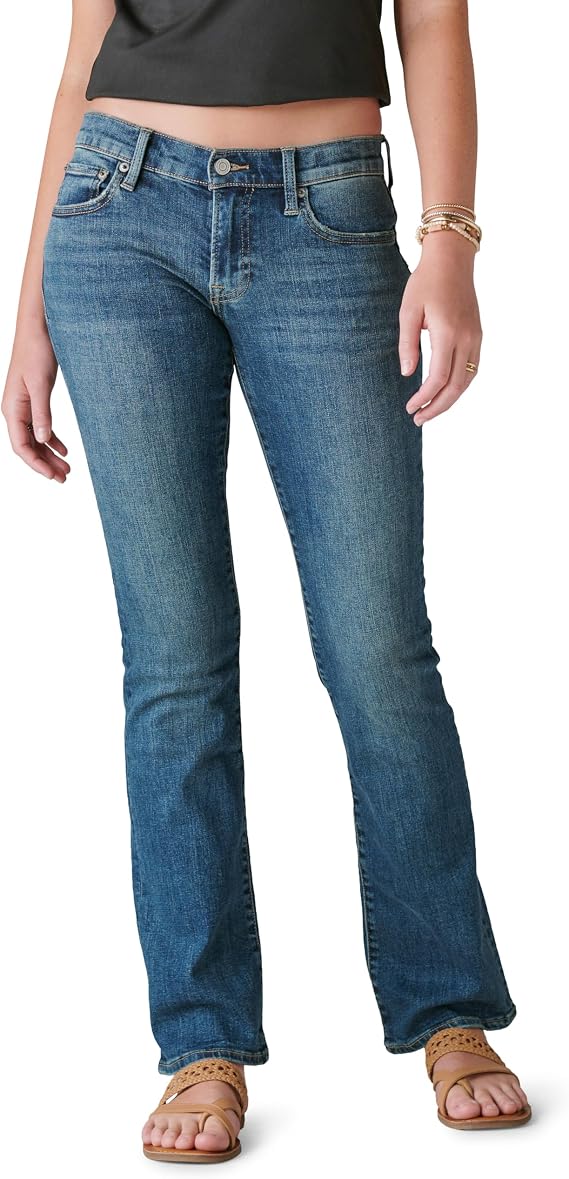 Lucky Brand Women's Mid Rise Easy Rider Bootcut Jean