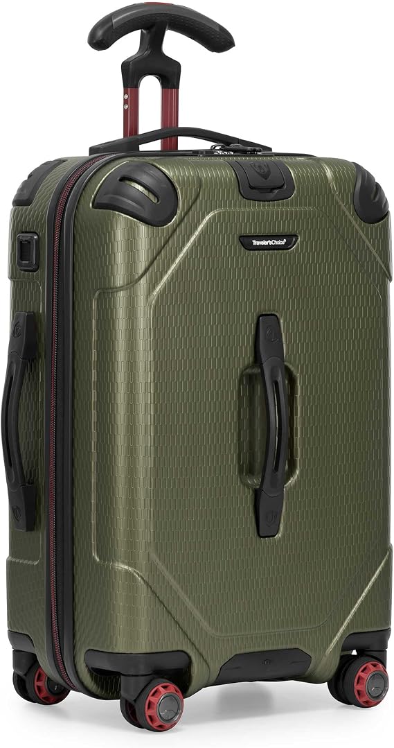 Traveler's Choice Maxporter Ii 22" Hardside Spinner Trunk Luggage