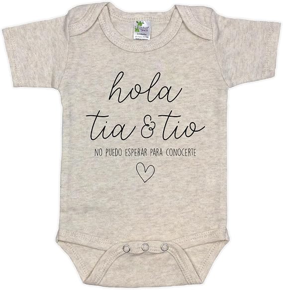 Hola Tia & Tio Spanish Surprise Pregnancy Announcement for Aunt and Uncle
