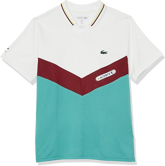 Lacoste Boys Short Sleeve Chevron Tennis PoloPolo Shirt