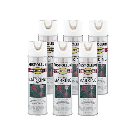 Rust-Oleum Professional Inverted White Marking Spray Paint