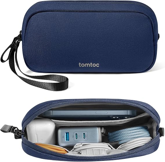 tomtoc Electronics Organizer Travel Case, Cable Organizer for Essentials