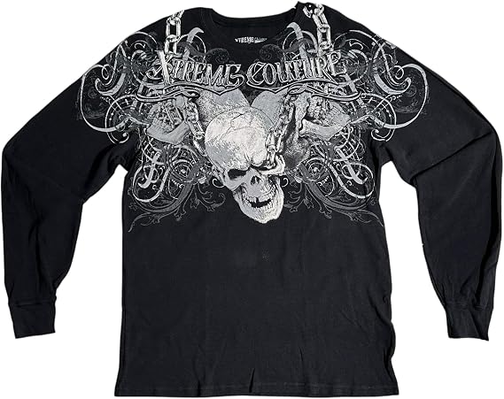 Xtreme Couture by Affliction Men's Thermal Shirt Whiplash