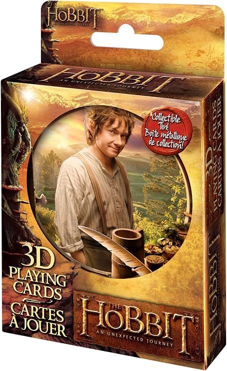 Cartamundi The Hobbit 3D Lenticular Deck in Tin