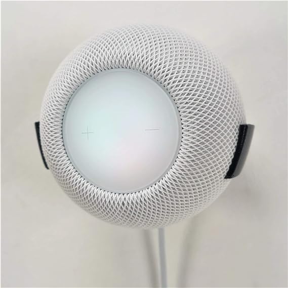 3D Cabin HomePod Mini Wall Bracket Wall Mount Holder Holster for Apple Black