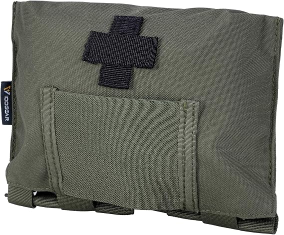 IDOGEAR Blow-Out Medical Pouch Small Tactical Medic Pouch First Aid LBT9022 Style Empty Seal Medical Bag 500D Nylon