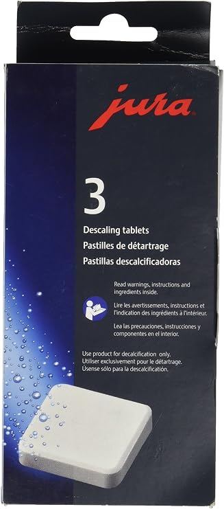 Jura Decalcifying Tablets for All Jura Machines, 36 Count
