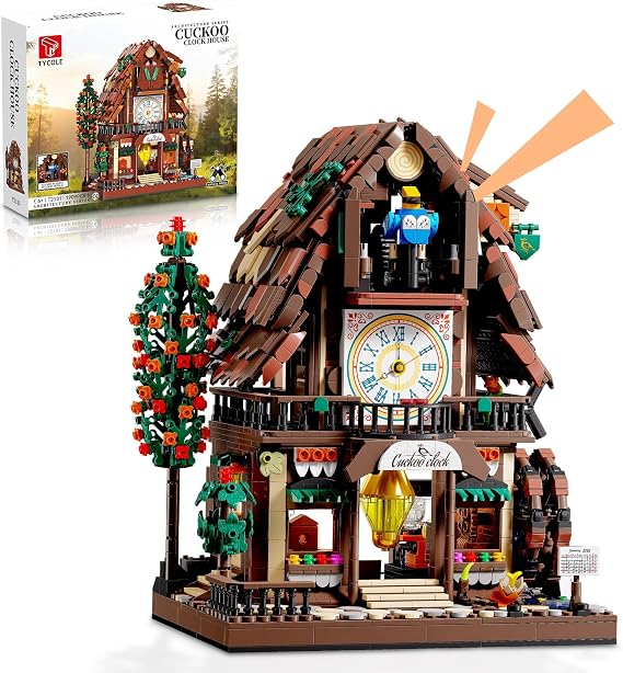 TYCOLE Cuckoo Clock House Building Set 1909 Pieces
