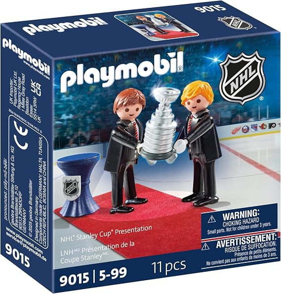 Playmobil NHL Stanley Cup Presentation Set, White