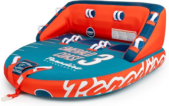 Paradise Water Sports - Emerald Coast Towable Tube, 1-2 and 1-3 Riders