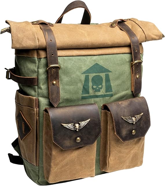 Starforged Warhammer 40K Cadian Astra Militarum Rolltop Backpack