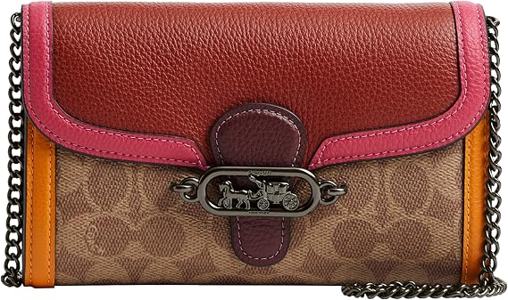 Coach Women's Signature Elle Hardware Chain Crossbody