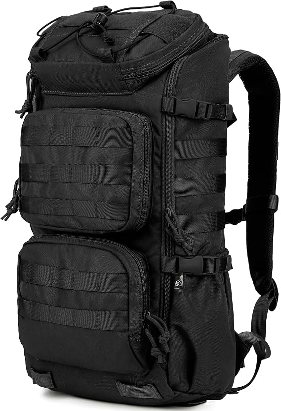 Mardingtop Military Backpack for Men, Tactical Army Backpack, Hiking Backpack with Shoe Compartment for Outdoor Camping,Travel,Trekking,28L Motorcycle Backpack…