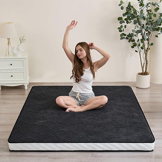 Zelladorra Japanese Floor Mattress, Portable Floor Mattress