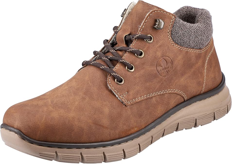 Rieker Men's Comfortable Shoes B5632 Men's Lace-Up Shoes