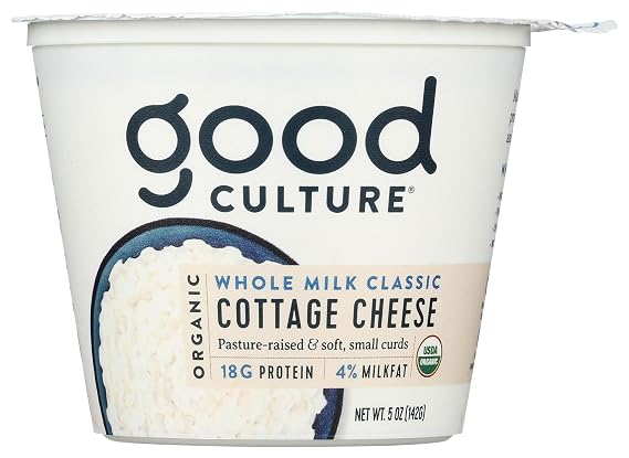 Good Culture, Organic Classic Cottage Cheese, 5 Ounce