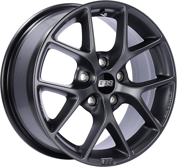 BBS SR Satin Grey Wheel with Painted Finish (16x7"/5x114.3mm, +45mm offset)
