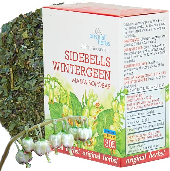 WINTERGREEN, ORTHILIA SECUNDA L. | Original Herbs Herbal Tea – Wild Crafted Herbs Tea – 50g.