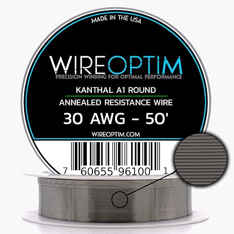 Kanthal A1 Resistance Wire 30 AWG - 50 Feet