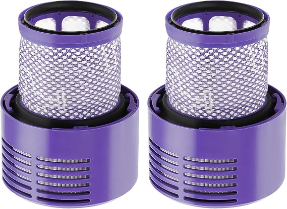 2 Pack V10 Filters Replacement for Dyson Cyclone Series