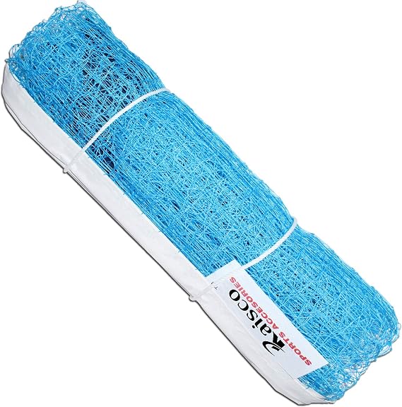 516F Sky Blue Nylon Badminton Net (Blue)
