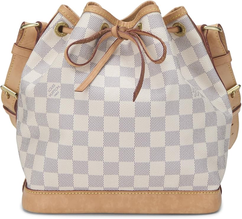 Pre-loved Damier Azur Noe BB, White