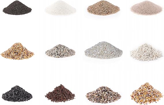 Aquarium Gravel Substrate for Fish Tanks Natural Stones Perfect for Plant Growth 3-5mm (5kg, Amber)