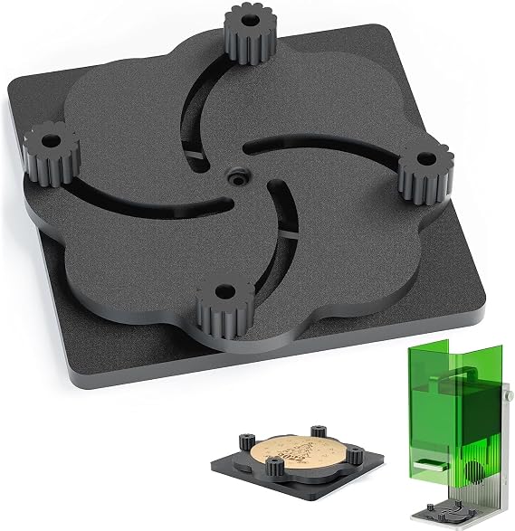 Adjustable Self-Centering Fixture Fit for xTool F1