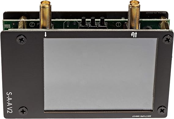 Nooelec NanoVNA v2 (S-A-A-2) - 50kHz-3GHz Open Hardware Vector Network Analyzer w/EMI Shielding, SOLT Calibration Kit & Cables. Support Innovation-Portion of Profits Donated to Original VNA Designer