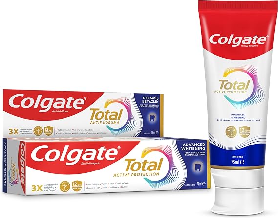 Colgate Total Active Protection Advanced Whiteness Toothpaste 75 ml
