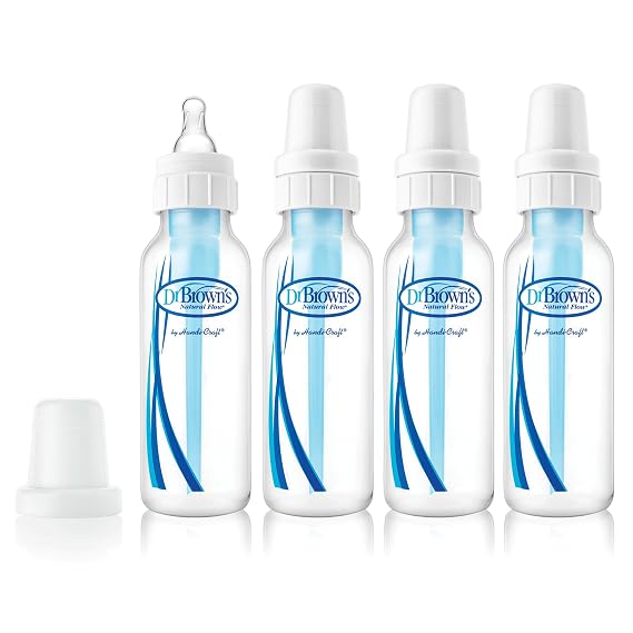 Dr. Brown's Original Bottle, 8 Ounce, 4-Pack