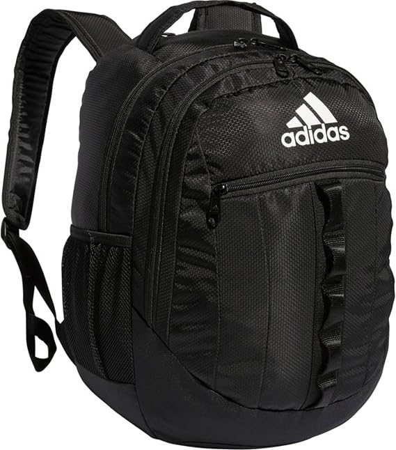 adidas Stratton III Backpack, Black/White