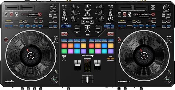 Pioneer DJ DDJ-REV5 2-Channel Scratch DJ Controller, On-Jog Display