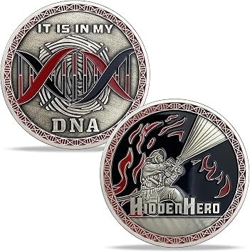 Firefighters Challenge Coin First Responder Fireman Collectors Medallion