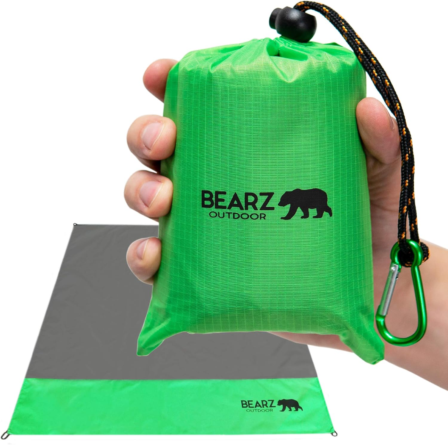 Travel Blanket - Pocket Sized Beach Blanket Camping Blanket, Waterproof Picnic Blanket, Sandproof Beach Mat - Camping Gadgets & Festival Hiking Accessories