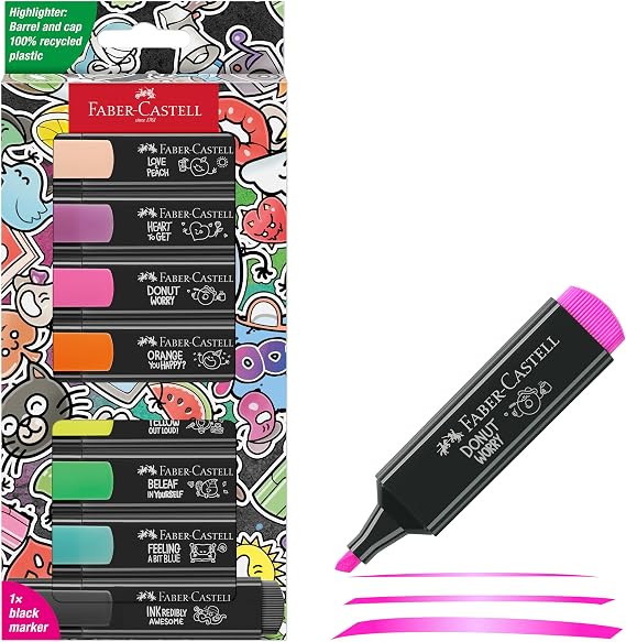 FABER-CASTELL Graffiti Textliner 46, 8x