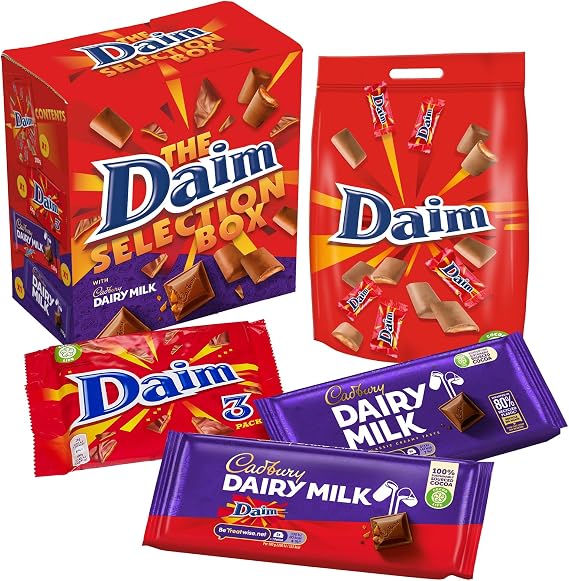 Cadbury Daim Selection Box Gift, 450.0 grams