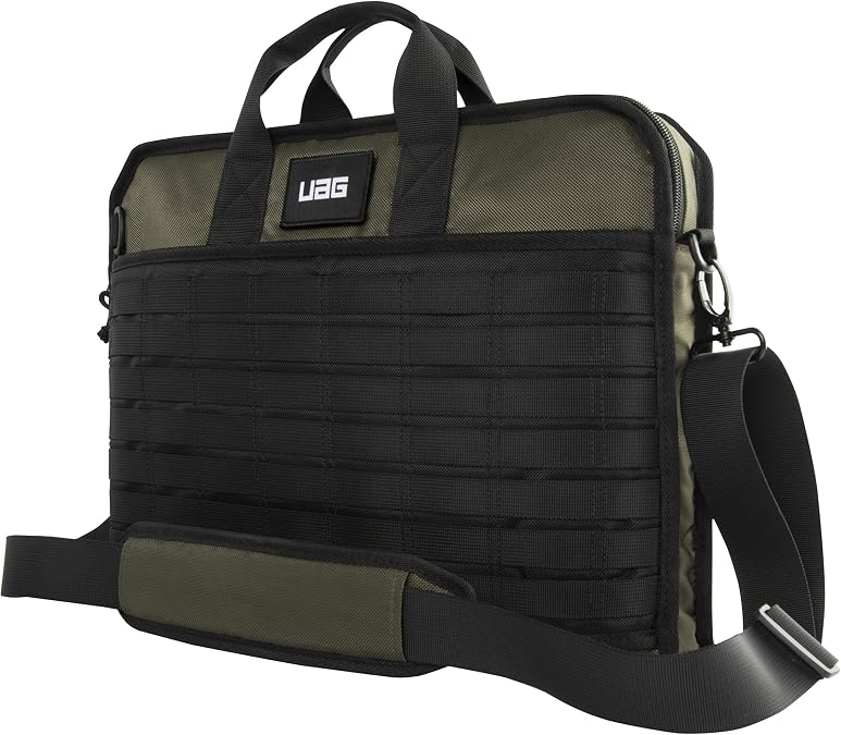 URBAN ARMOR GEAR UAG Tactical 15" Slim Brief for devices up to 15"/16", Rugged Laptop Tablet Carrying Bag with Shoulder Strap