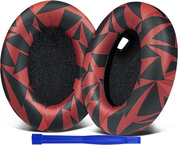 SOULWIT Professional Replacement Ear Pads for Sony WH-1000XM4 (WH1000XM4) Over-Ear Headphones with Soft Protein Leather Noise Isolating Foam Extra Thickness