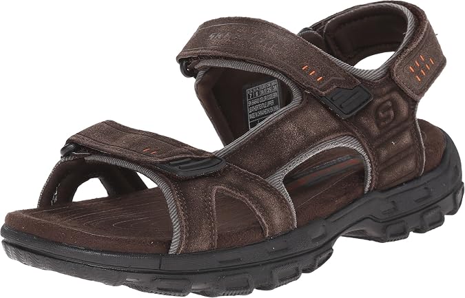 Skechers Men's Garver - Louden Sandal | Casual, Relaxed Fit, Memory Foam, Sporty Sandal
