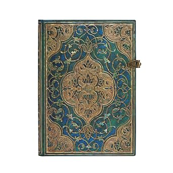 Turquoise Chronicles Midi Lined Hardcover Journal, 240pg, 120GSM, Chroniques by Paperblanks Turquoise Chronicles