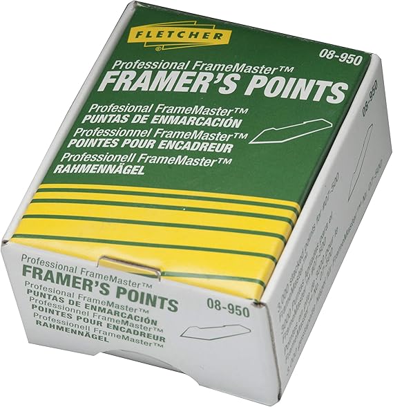 Fletcher-Terry Co Framers Stacked Points 08-950, Silver, 5/8 in