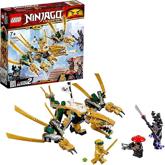 LEGO Ninjago 70666 Golden Dragon Blocks Toy Boys