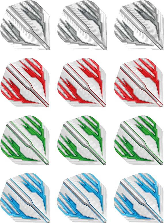 RED DRAGON Hardcore Selection Pack Extra Thick Standard Dart Flights