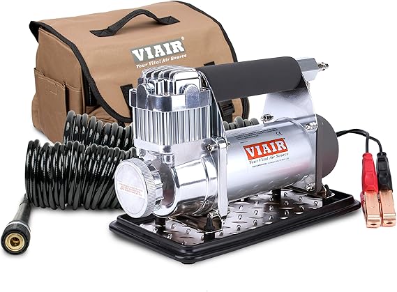 VIAIR 400P RV 12-Volt(12v) Automatic Portable Compressor Kit, RV Tire Inflator/Pump, For Class C Motorhomes, 150 PSI 40047
