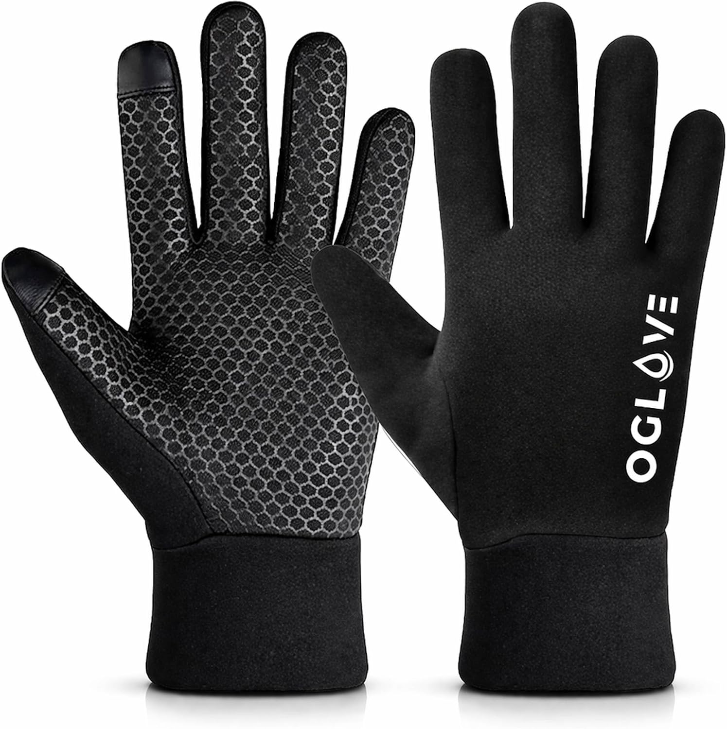 OGLOVE Kids Football Field Gloves – Waterproof Thermal Sports Gloves | Anti-Slip Grip | Rugby Football Hockey Netball | Boys & Girls | Touchscreen