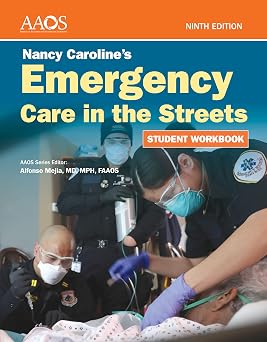 Nancy Carolines Emergency Care in the Streets Student Workbook Paperback .