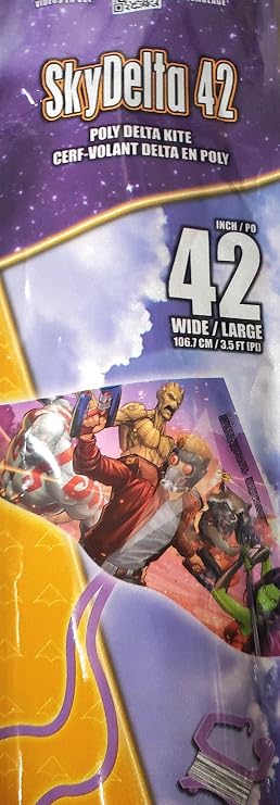 X Kites SkyDelta 42 Guardians of The Galaxy Groot Poly Delta Kite, 42 Inches Wide